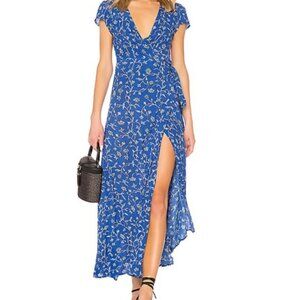 Amuse Society Summer Safari Dress - Blue Coast Floral (Size S)